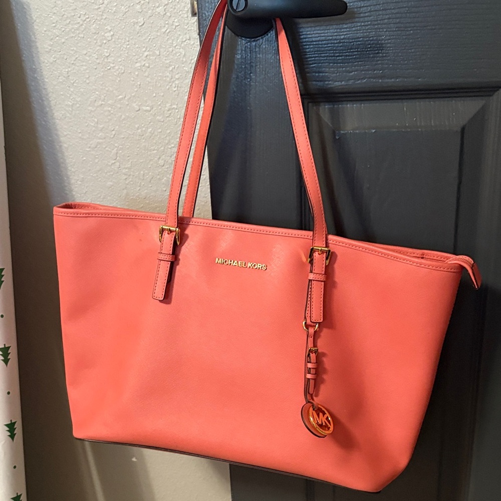 Michael Kors Pink Tote Bag